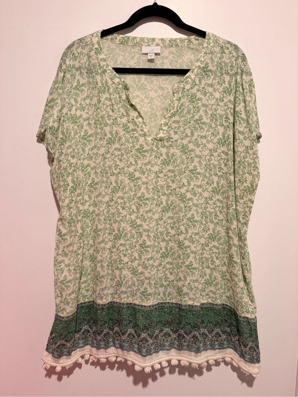 J.Jill Cotton Blend Tunic XL